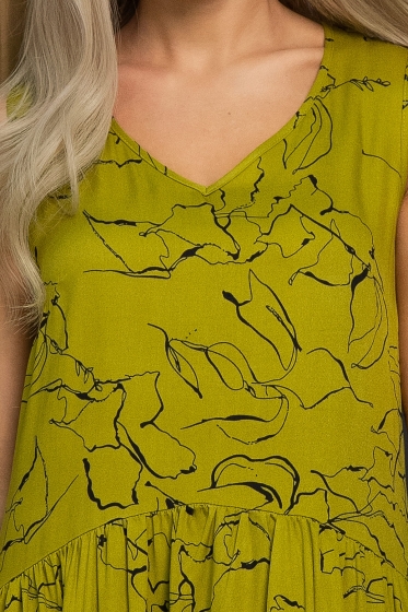 Сарафан Нерея (лайм) П13546-1М