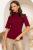Джемпер "Эдита" (бордо) Б4295 Джемпер "Эдита" (бордо) Б4295