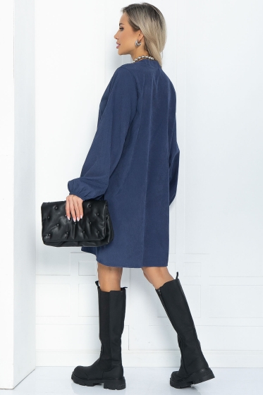 Платье Оливия (синее) П11936