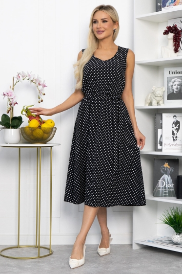 Платье Поцелуй солнца (черное) П13904-19М