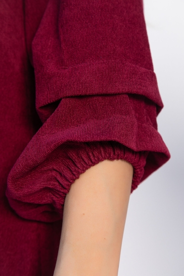 Платье Аглая (винный) П12734-4М