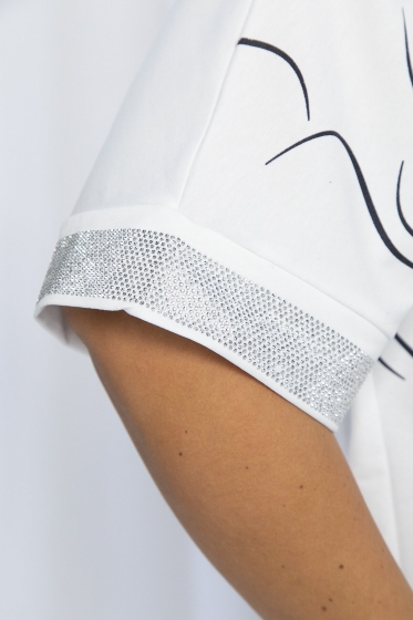 Блуза Симона НЬЮ (белая) Б13118-20М