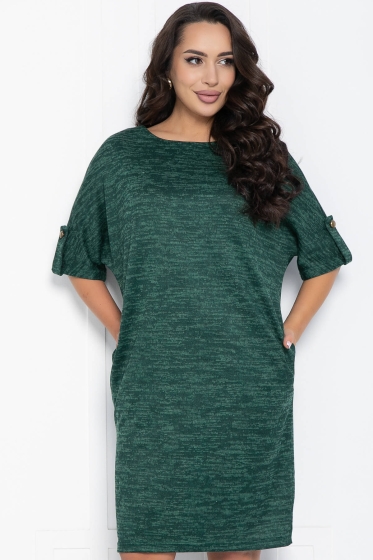 Платье Кайла (зеленое) П12321-10