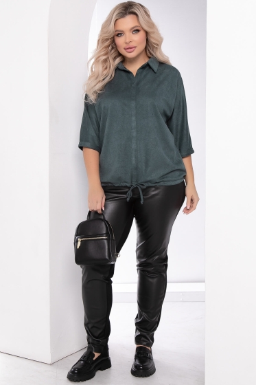 Туника "Мона Лиза" (темно-зеленая) Б7983