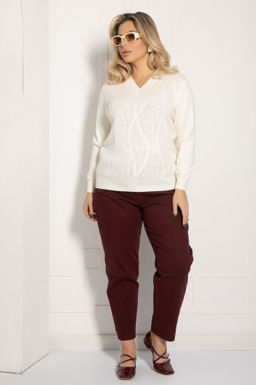 Джемпер Карамелька (айвори) Б12708-4