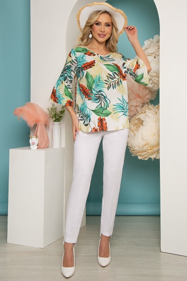 Блуза "Абелия" (тропик) Б3713