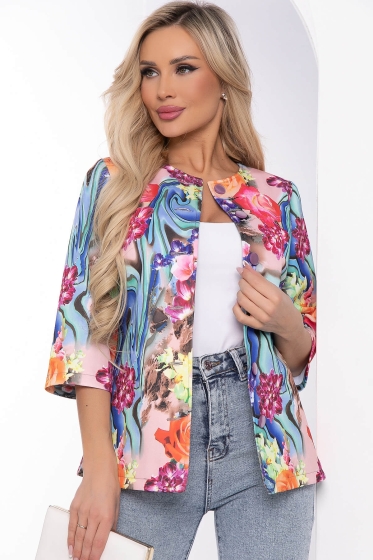 Жакет "Цветочная сказка" Б7825