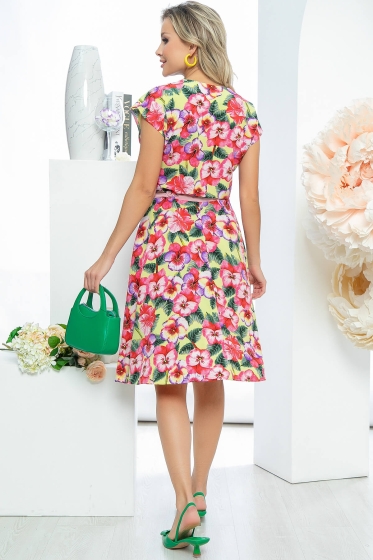 Платье "Леда" (цветы) П5616