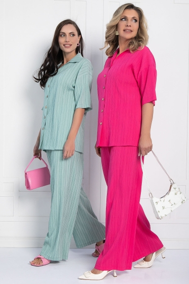 Костюм Воздушная гавань (фуксия) К12488-15