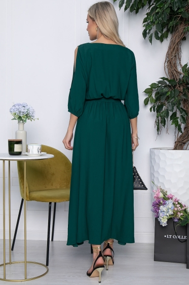 Платье Танго вдвоём (зеленое) П10293